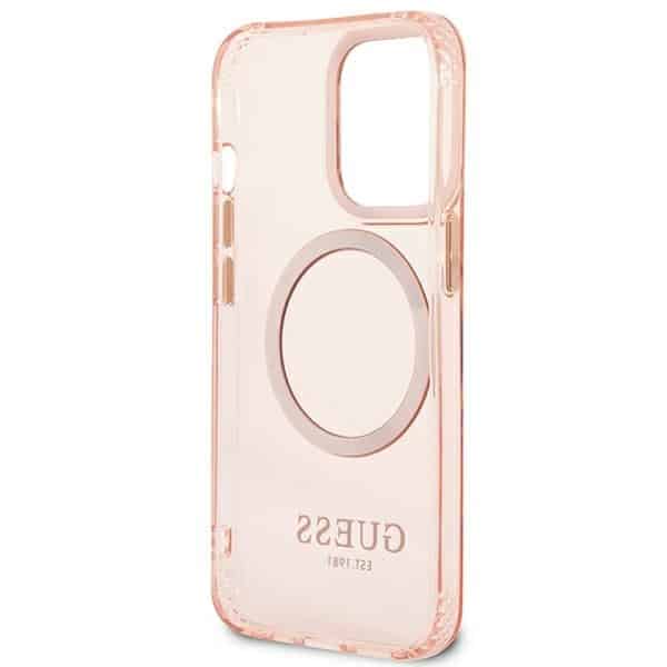 Guess Translucent - θήκη για Apple iPhone 13 Pro / - Ροζ - Image 7