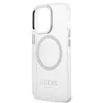 Guess Metal Outline MagSafe - Apple iPhone 13 Pro / - Ασημί - Image 6