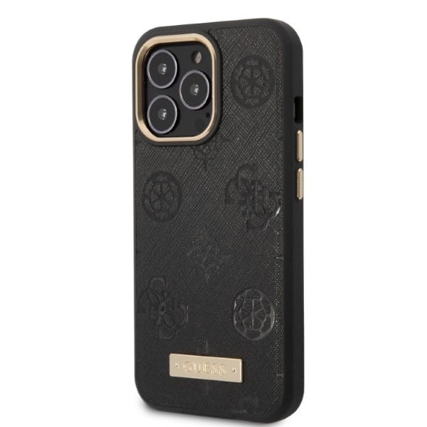 Guess Peony Logo Plate MagSafe - θήκη για Apple iPhone 13 Pro / - Μαύρο - Image 2