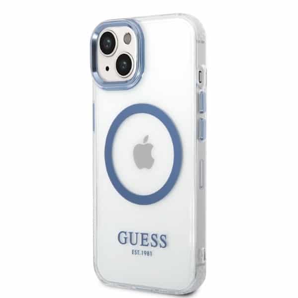 Guess Metal Outline Magsafe - θήκη για Apple iPhone 14 Plus / 15 - Διάφανο - Image 2
