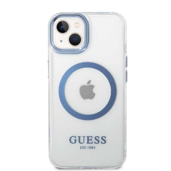 Guess Metal Outline Magsafe - θήκη για Apple iPhone 14 Plus / 15 - Διάφανο - Image 3
