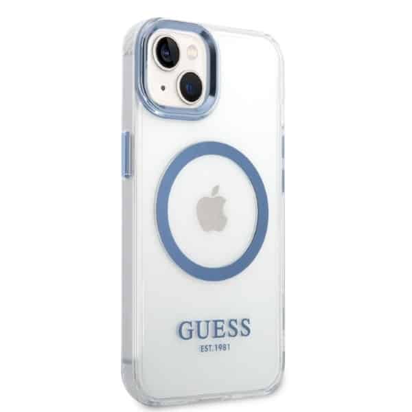 Guess Metal Outline Magsafe - θήκη για Apple iPhone 14 Plus / 15 - Διάφανο - Image 4