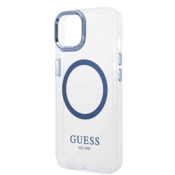 Guess Metal Outline Magsafe - θήκη για Apple iPhone 14 Plus / 15 - Διάφανο - Image 6