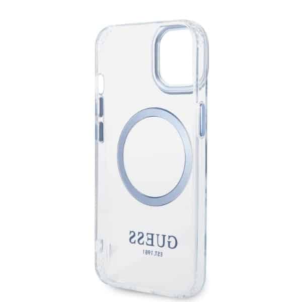 Guess Metal Outline Magsafe - θήκη για Apple iPhone 14 Plus / 15 - Διάφανο - Image 7