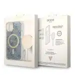 Guess Print MagSafe - Apple iPhone 14 / 15 13 - Μπλε - Image 10