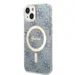 Guess Print MagSafe - Apple iPhone 14 / 15 13 - Μπλε - Image 2