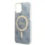 Guess Print MagSafe - Apple iPhone 14 / 15 13 - Μπλε - Image 6