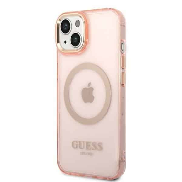 Guess Translucent - θήκη για Apple iPhone 14 Plus - Ροζ - Image 2
