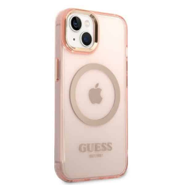 Guess Translucent - θήκη για Apple iPhone 14 Plus - Ροζ - Image 4