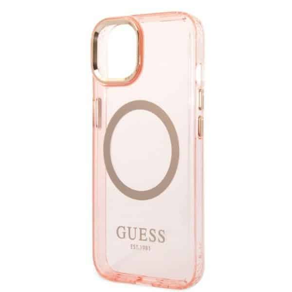 Guess Translucent - θήκη για Apple iPhone 14 Plus - Ροζ - Image 6