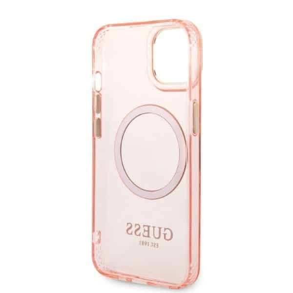 Guess Translucent - θήκη για Apple iPhone 14 Plus - Ροζ - Image 7