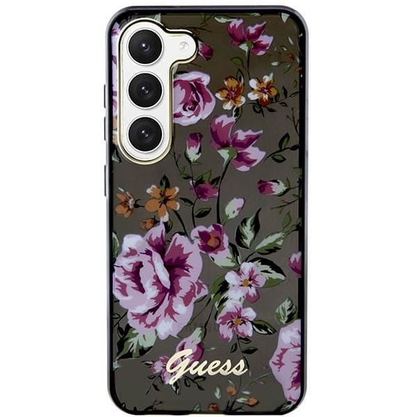 Guess Flower Collection - Samsung Galaxy S23+ - Μαύρο - Image 3