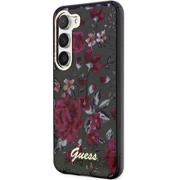 Guess Flower Collection - θήκη για Samsung Galaxy S23 - Πράσινο - Image 2