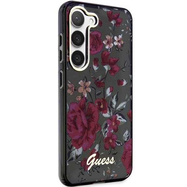 Guess Flower Collection - θήκη για Samsung Galaxy S23 - Πράσινο - Image 4