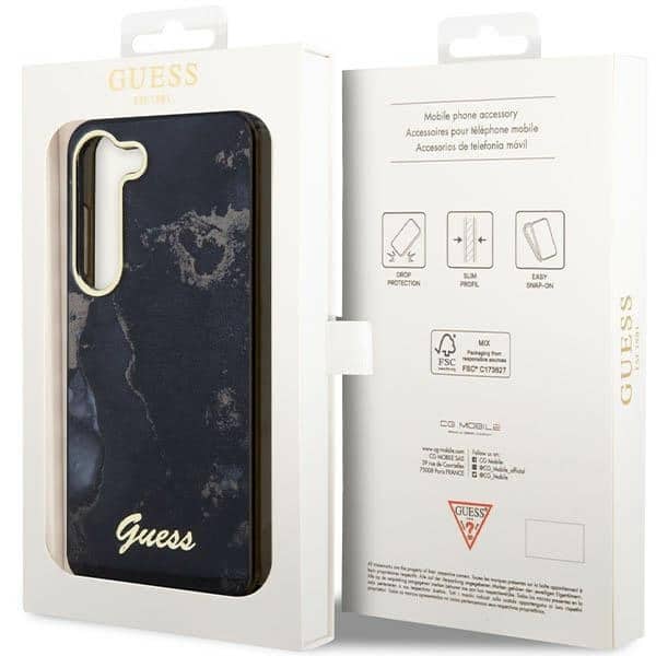 Guess Marble collection - θήκη για Samsung Galaxy S23 - Μαύρο - Image 8