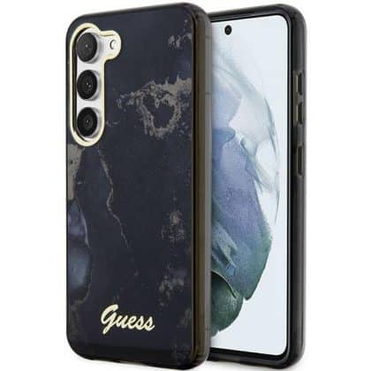 Guess Marble collection - θήκη για Samsung Galaxy S23+ - Μαύρο