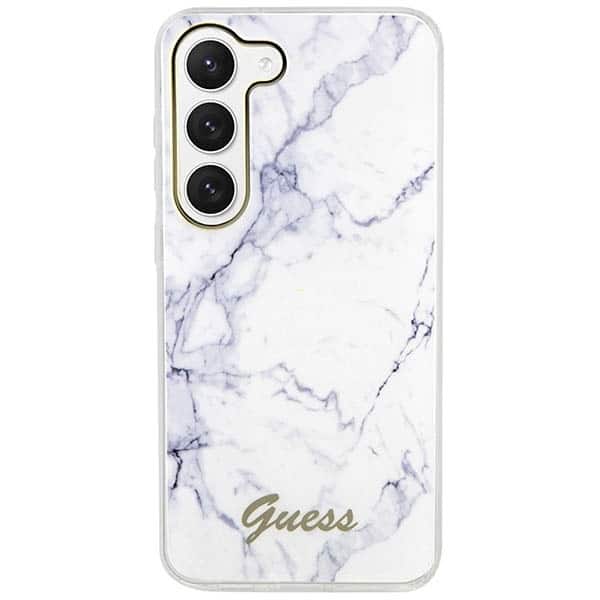 Guess Marble - θήκη για Samsung Galaxy S23 - Λευκό - Image 3