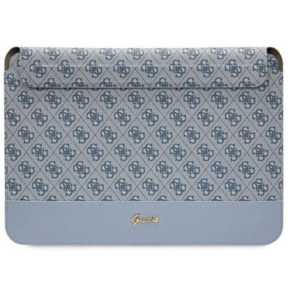 Guess Θήκη GUCS14PS4SGB 14" Μπλε/ blue 4G Stripe Metal Logo
