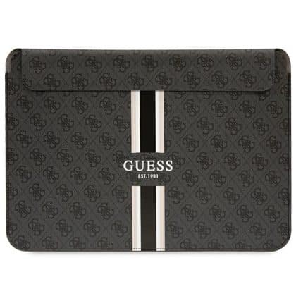 Guess Θήκη GUCS14P4RPSK 14" μαύρο/ black 4G Printed Stripes