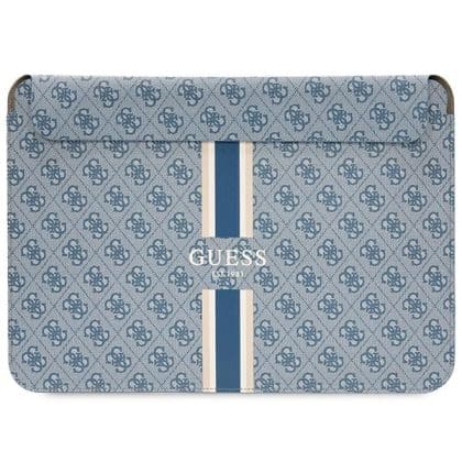 Guess Θήκη GUCS14P4RPSB 14" Μπλε/ blue 4G Printed Stripes