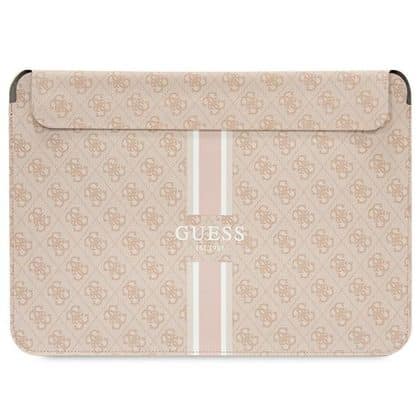 Guess Θήκη GUCS16P4RPSP 16" ροζ/ pink 4G Printed Stripes