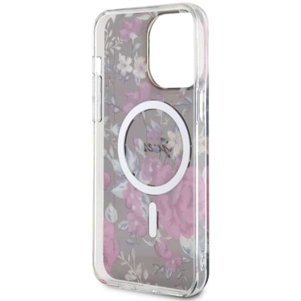 Guess Flower MagSafe - θήκη για Apple iPhone 14 Pro Max - Πράσινο - Image 7