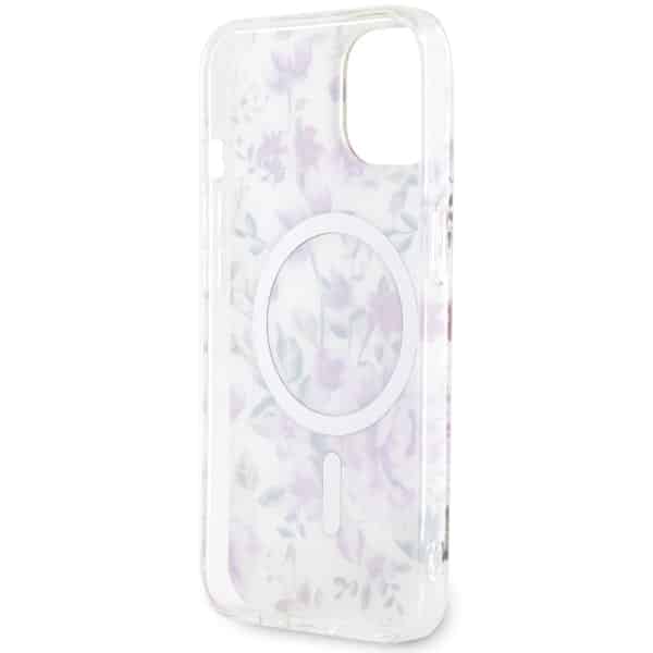 Guess Flower MagSafe - θήκη για Apple iPhone 14 Plus - Διάφανο - Image 7