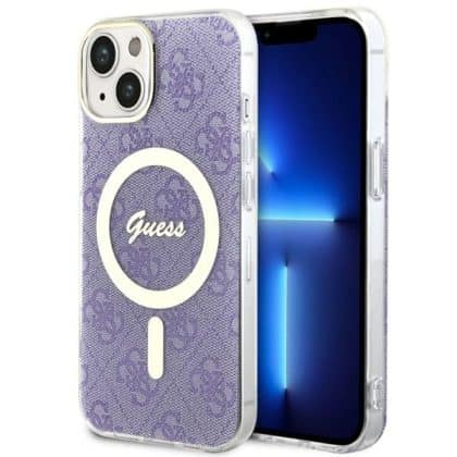 Guess 4G MagSafe - θήκη για Apple iPhone 14 Plus - Μωβ