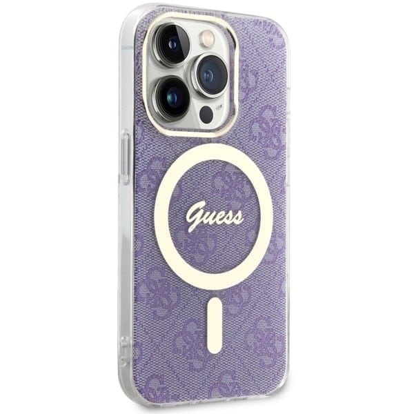 Guess 4G MagSafe - θήκη για Apple iPhone 14 Pro - Μωβ - Image 4