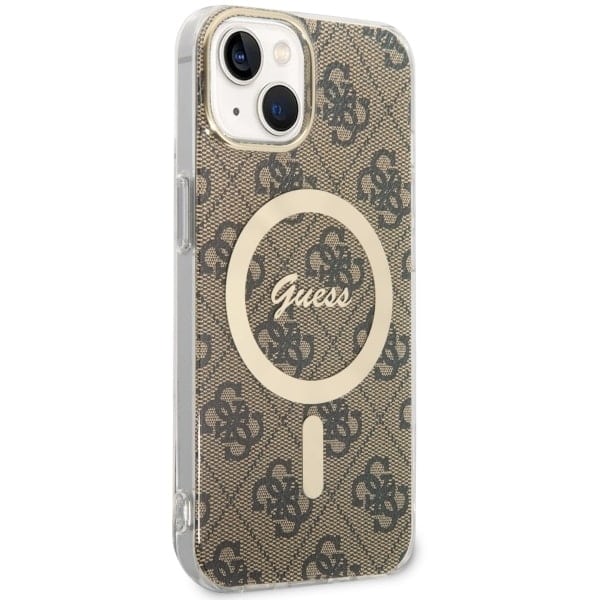 Guess 4G MagSafe - θήκη για Apple iPhone 14 - Καφέ - Image 3