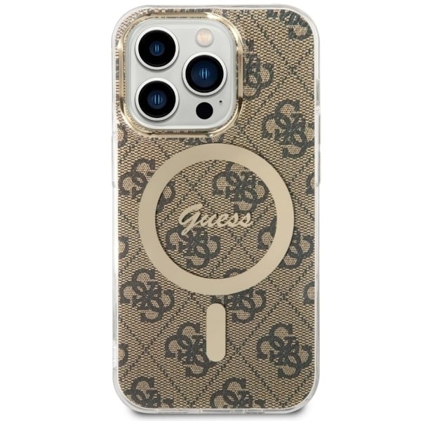 Guess 4G MagSafe - θήκη για Apple iPhone 14 Pro - Καφέ - Image 2