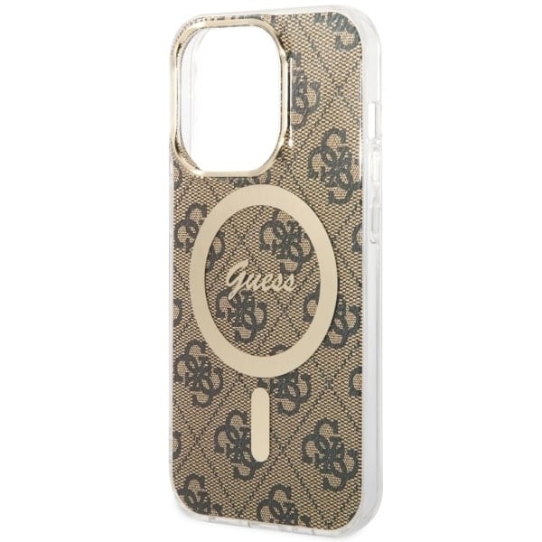 Guess 4G MagSafe - θήκη για Apple iPhone 14 Pro - Καφέ - Image 5