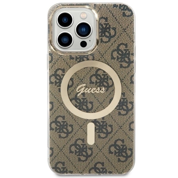 Guess 4G MagSafe - θήκη για Apple iPhone 14 Pro Max - Καφέ - Image 2