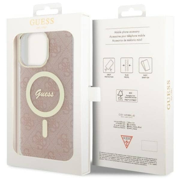 Guess 4G - θήκη για Apple iPhone 14 Pro Max - Ροζ - Image 8