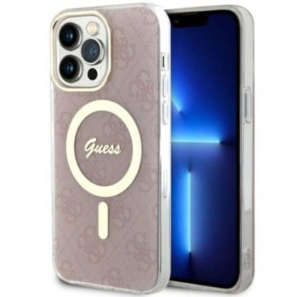 Guess 4G - θήκη για Apple iPhone 14 Pro Max - Ροζ