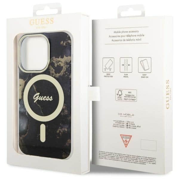 Guess Marble MagSafe - θήκη για Apple iPhone 14 Pro Max - Μαύρο - Image 8