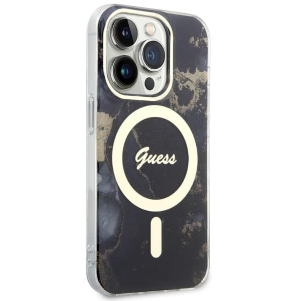 Guess Marble MagSafe - θήκη για Apple iPhone 14 Pro Max - Μαύρο - Image 4