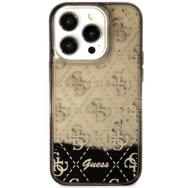 Guess Liquid Glitter - θήκη για Apple iPhone 14 Pro - Μαύρο - Image 3
