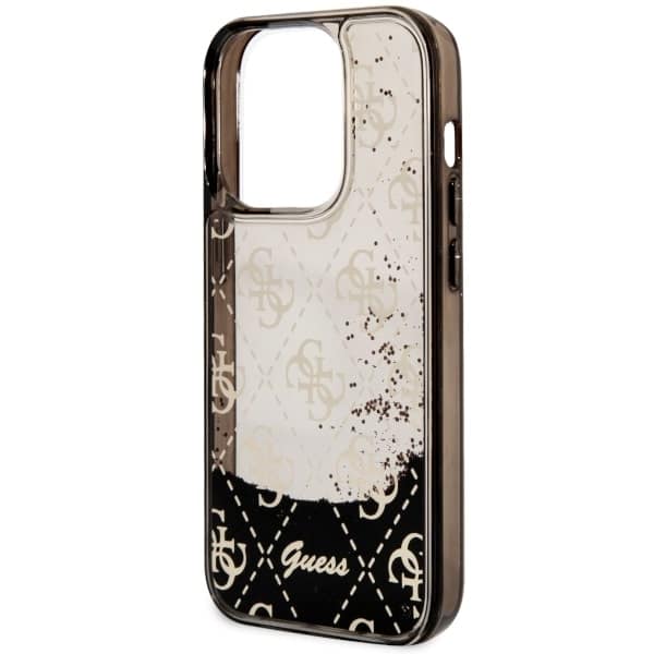 Guess Liquid Glitter - θήκη για Apple iPhone 14 Pro - Μαύρο - Image 6