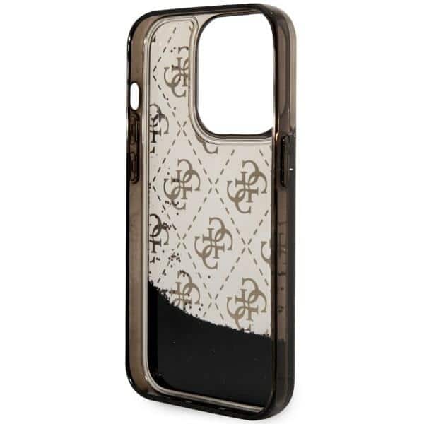 Guess Liquid Glitter - θήκη για Apple iPhone 14 Pro - Μαύρο - Image 7