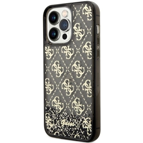Guess Liquid Glitter - Apple iPhone 14 Pro Max - Μαύρο - Image 2