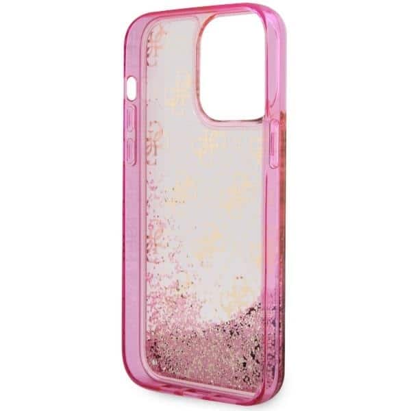 Guess Liquid Glitter - θήκη για Apple iPhone 14 Pro Max - Ροζ - Image 7