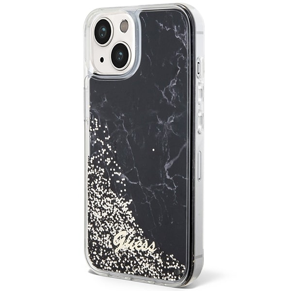 Guess Liquid Glitter - θήκη για Apple iPhone 14 - Μαύρο - Image 2