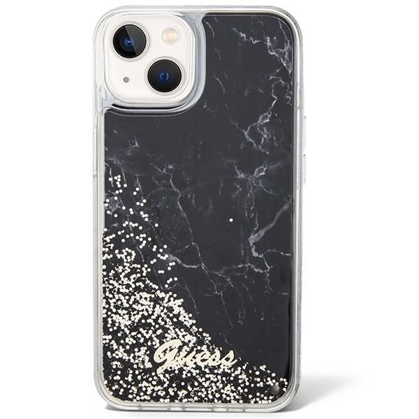 Guess Liquid Glitter - θήκη για Apple iPhone 14 - Μαύρο - Image 3