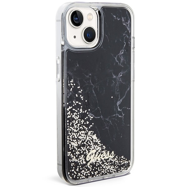 Guess Liquid Glitter - θήκη για Apple iPhone 14 - Μαύρο - Image 4