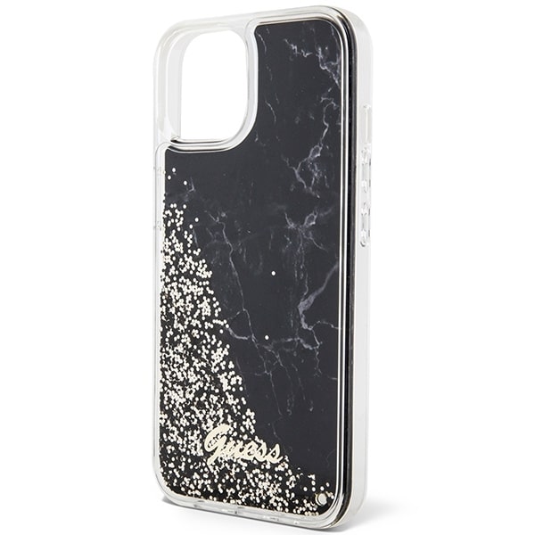 Guess Liquid Glitter - θήκη για Apple iPhone 14 - Μαύρο - Image 6