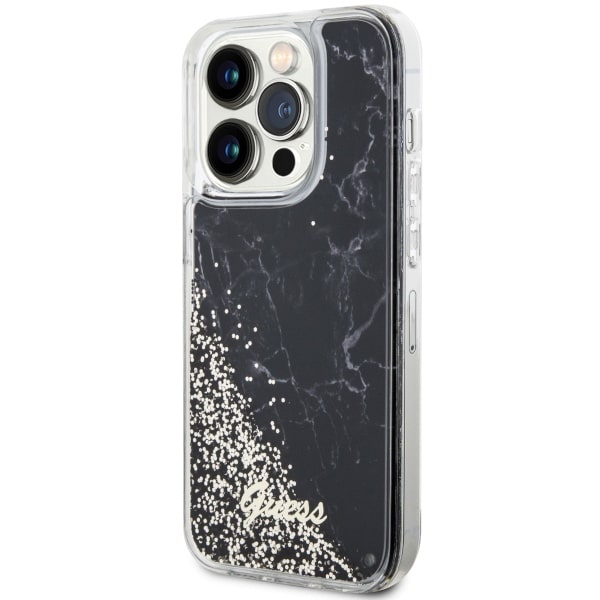 Guess Liquid Glitter - θήκη για Apple iPhone 14 Pro - Μαύρο - Image 2