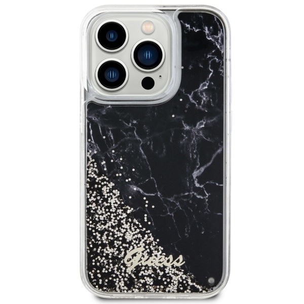 Guess Liquid Glitter - θήκη για Apple iPhone 14 Pro - Μαύρο - Image 3