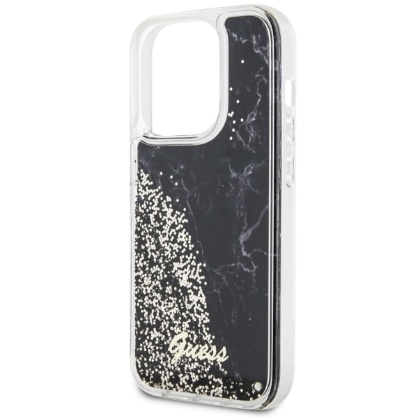 Guess Liquid Glitter - θήκη για Apple iPhone 14 Pro - Μαύρο - Image 6