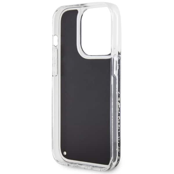 Guess Liquid Glitter - θήκη για Apple iPhone 14 Pro - Μαύρο - Image 7